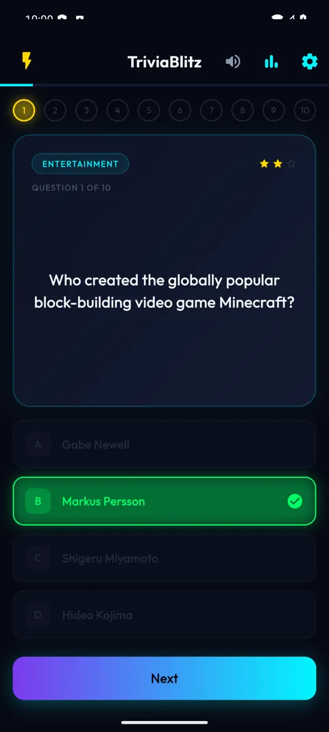 Trivia Blitz screenshot 2